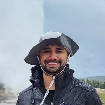 Maarij Anwar smiling outdoors